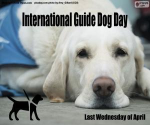 Puzzle Διεθνής Ημέρα Σκύλου-Οδηγού
